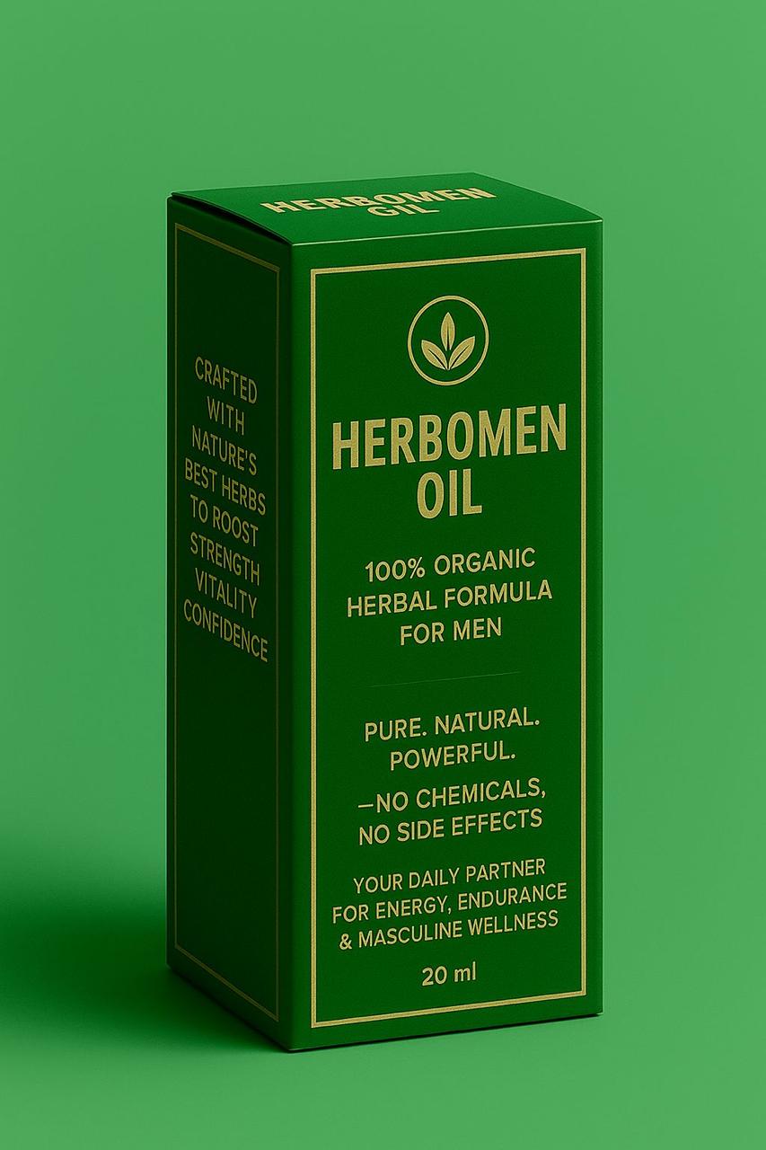 HERBOMEN POWER OIL FOR MENS